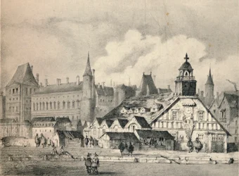 La Pompe de la Samaritaine nel 1635, 1915