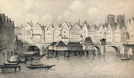 Il Pont Notre-Dame nel 1560