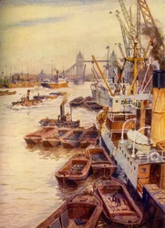 La piscina di Londra, c1948