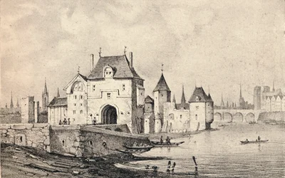 La Porta St Bernard, 1915