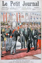 Il Presidente della Repubblica di Francia a Roma, 1904