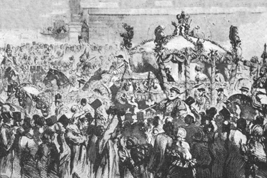 La processione a Westminster, 31 gennaio 1856, 1901