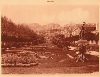 Il Giardino Pubblico, Mentone, 1930