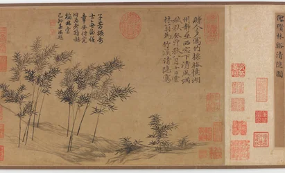 Il puro recluso di Bamboo Creek, dinastia Ming