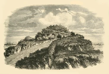 La Piramide di Cholula, 1890