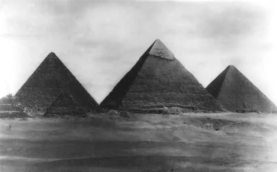 Le Piramidi di Giza, Egitto, 1949