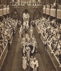 La processione della Regina Madre, 12 maggio 1937