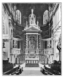 Il Reredos nella Cattedrale di San Paolo