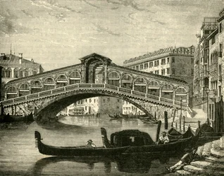 Il Rialto, Venezia, 1890