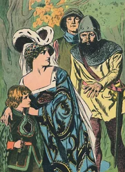 I Ladri Scoprono la Regina Margherita e il Principe, c1907