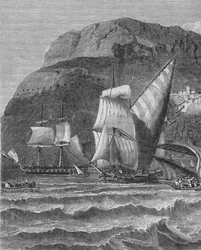 La Rocca di Gibilterra, ca 1880