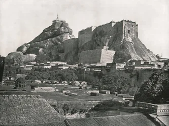 La Roccia vista da nord, Trichinopoly, India