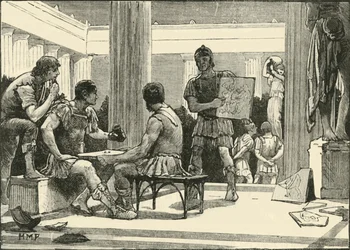 I romani a Corinto, 1890