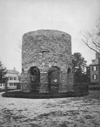 La Torre Rotonda a Newport, c. 1892