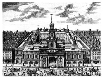 La Borsa Reale, Londra, fine XVII secolo