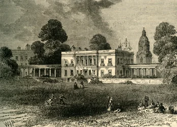 La Royal Naval School, Greenwich, c1878
