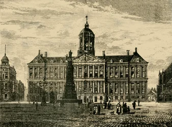 Il Palazzo Reale, Amsterdam, 1890