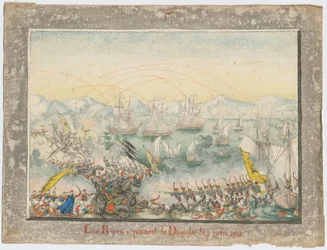 I russi attraversano il Danubio nel 1828, 1829