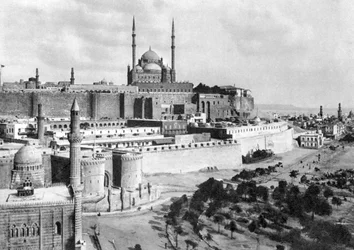 La Cittadella di Saladino, Il Cairo, Egitto, c1920s