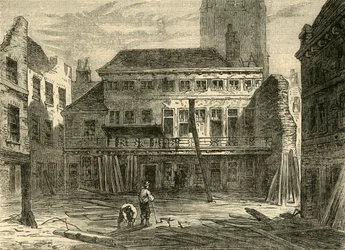 The Saracens Head, Snow Hill, c1872