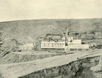 La miniera di Silver King, Sunny Corner, Nuovo Galles del Sud, 1901