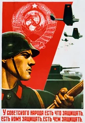 Il popolo sovietico sa come difendersi