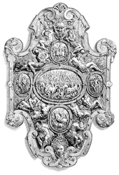 Lo scudo di stato di Carlo V, XVI secolo 1882