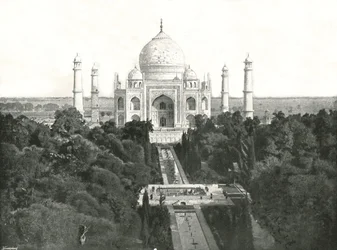 Il Taj Mahal, Agra, India