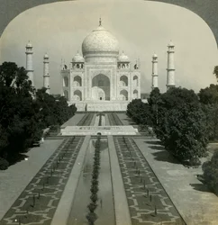 Il Taj Mahal, Agra, India, 1902