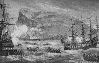 La presa di Gibilterra, agosto 1704