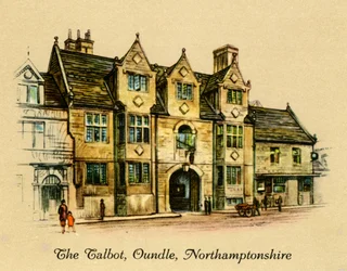 Il Talbot, Oundle, Northamptonshire, 1936