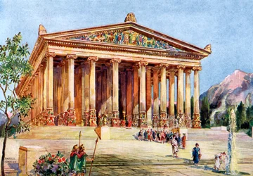 Il Tempio di Artemide, Efeso, Turchia, 1933-1934