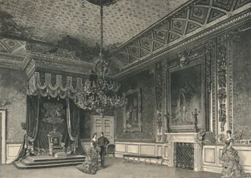 La sala del trono, 1886