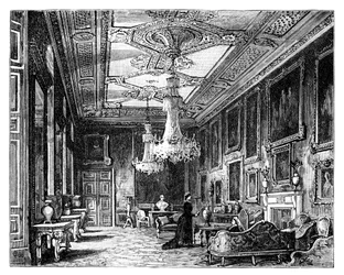 La stanza di Vandyke, Castello di Windsor