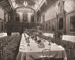 La Camera di Waterloo, Castello di Windsor, Berkshire, 1894