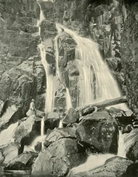 Le cascate di Wellington, Monte Wellington, 1901