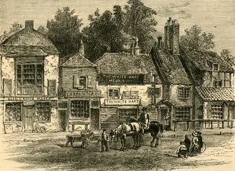 The White Hart, Knightsbridge, 1820, c1876