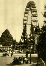 La Wiener Riesenrad, Vienna, Austria, c1935