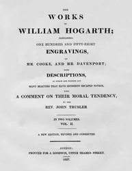 Le opere di William Hogarth, Vol II, 1827