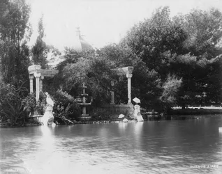 Il giardino botanico al Parco Palermo, Buenos Aires, Argentina, 1927