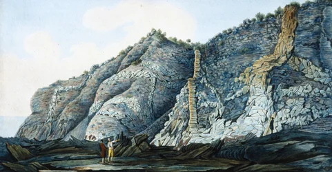 Il cono del Monte Somma, Regno di Napoli, c 1776