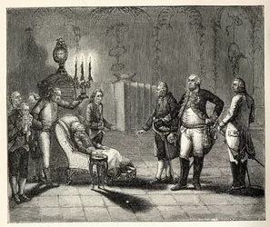 La morte di Federico II il 17 agosto 1786