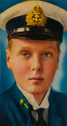 Il futuro Re Edoardo VIII quando era un cadetto nella Marina Reale, c. 1907-1910