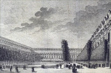 I giardini del Palais Royal a Parigi