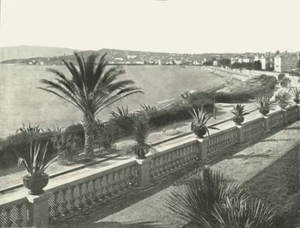 Il panorama di La Croisette, Cannes, Francia