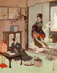Il quadro che ammirava tanto aveva preso vita, 1919