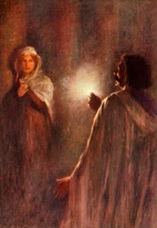 I raggi brillavano sulla fanciulla, 1917