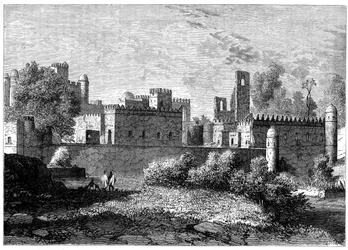 Il Palazzo Reale a Gondar, l