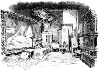 Lo studio di Karl von Piloty