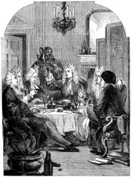 La cena a St Johns, Windsor, XVIII secolo, XIX secolo